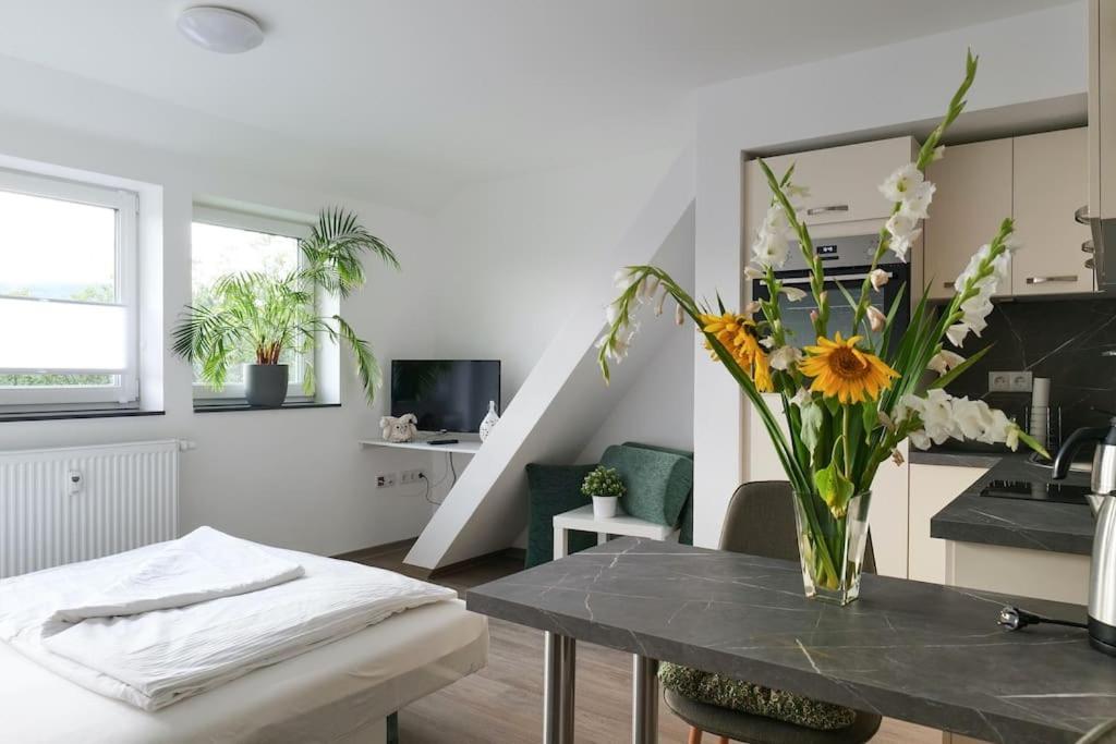 Wunderschoene Ferienwohnung Mit Balkon In Aue Aue (Saxony) Exterior foto